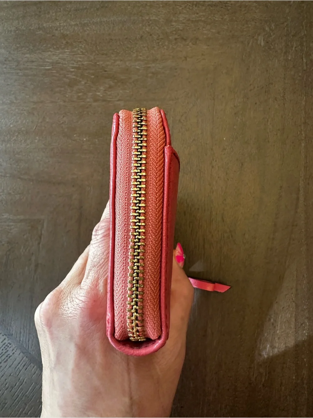 COACH Poppy Continental wallet- LOOK AT ALL PICS